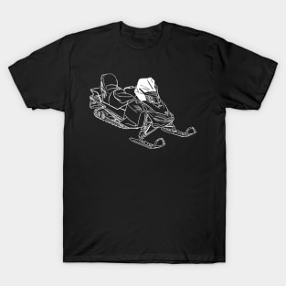 Cool Snowmobile T-Shirt